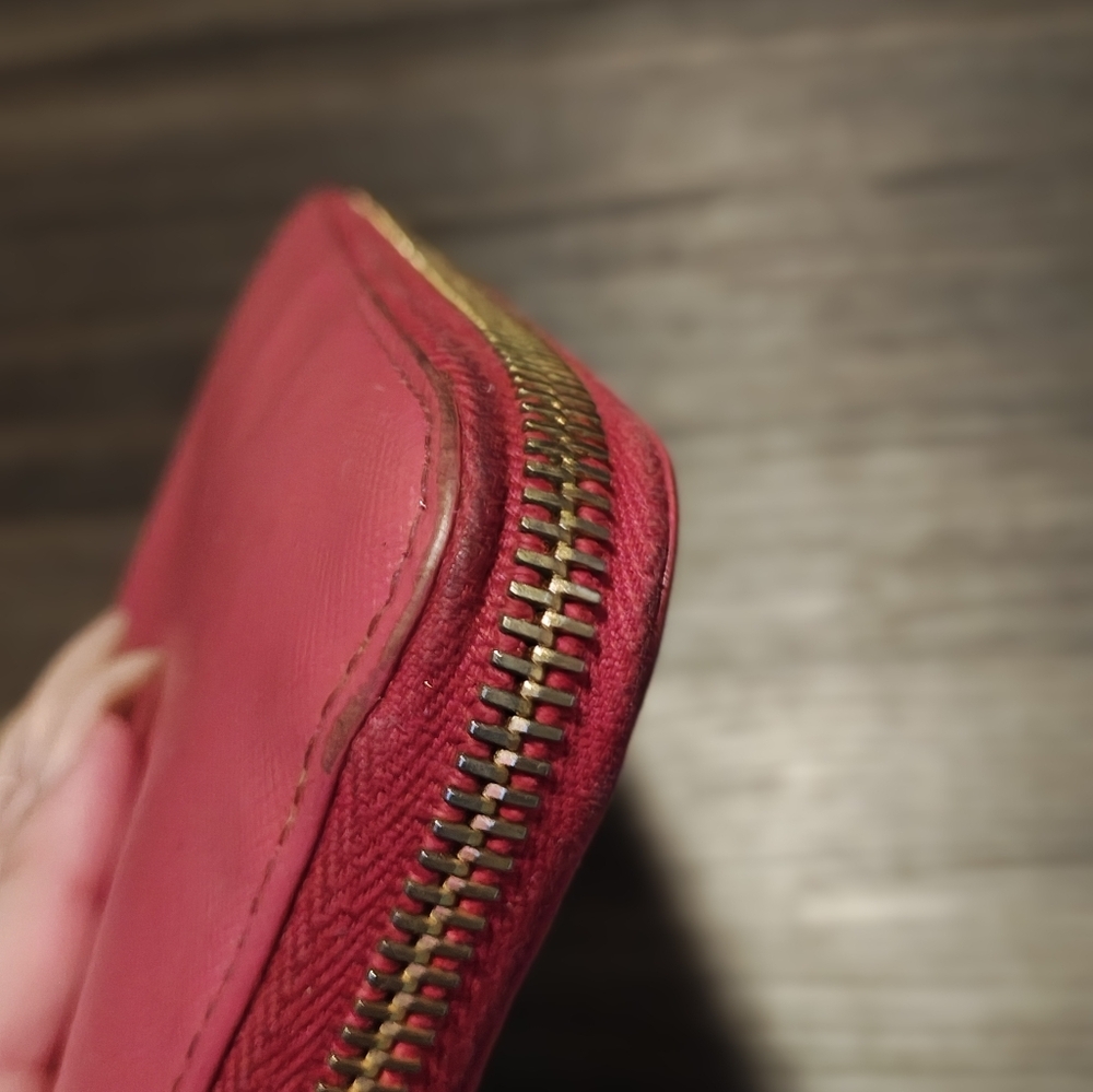 Prada Pink Saffiano Leather Long Zip Continental Wallet - Picture 10 of 11
